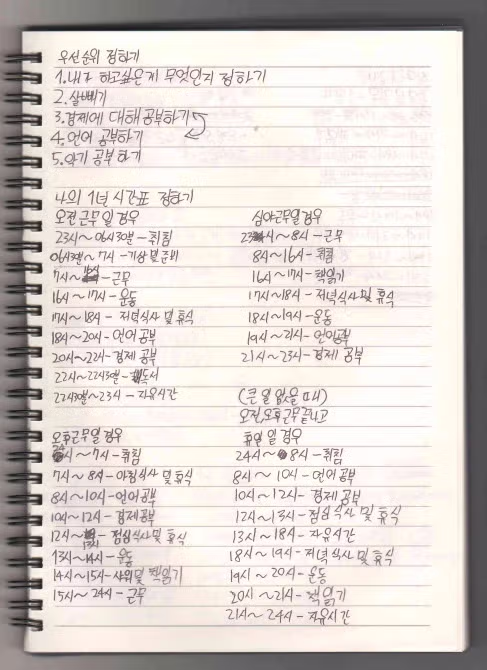 홀로 안전점검에 나섰다 숨진 19세 노동자의 수첩 3