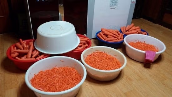 하루 1000줄 팔린다는 당근 김밥 22