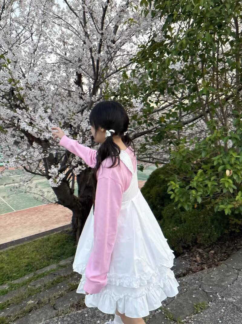 qwer 시요밍 벚꽃 나들이 인스타 8