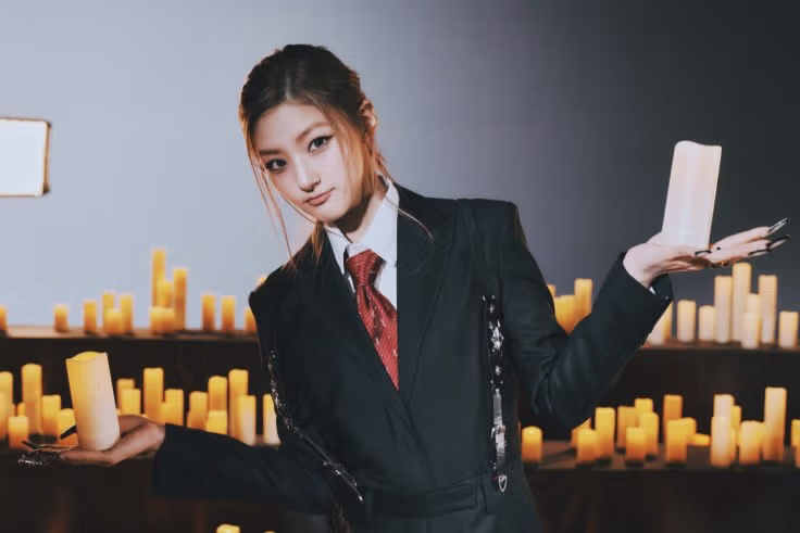 키스오브라이프 [Who is she] 멜론매거진 자켓 촬영 비하인드 9