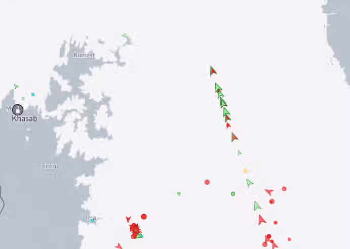 한시간만에 바뀐 호르무즈 해협 근황...jpg 2