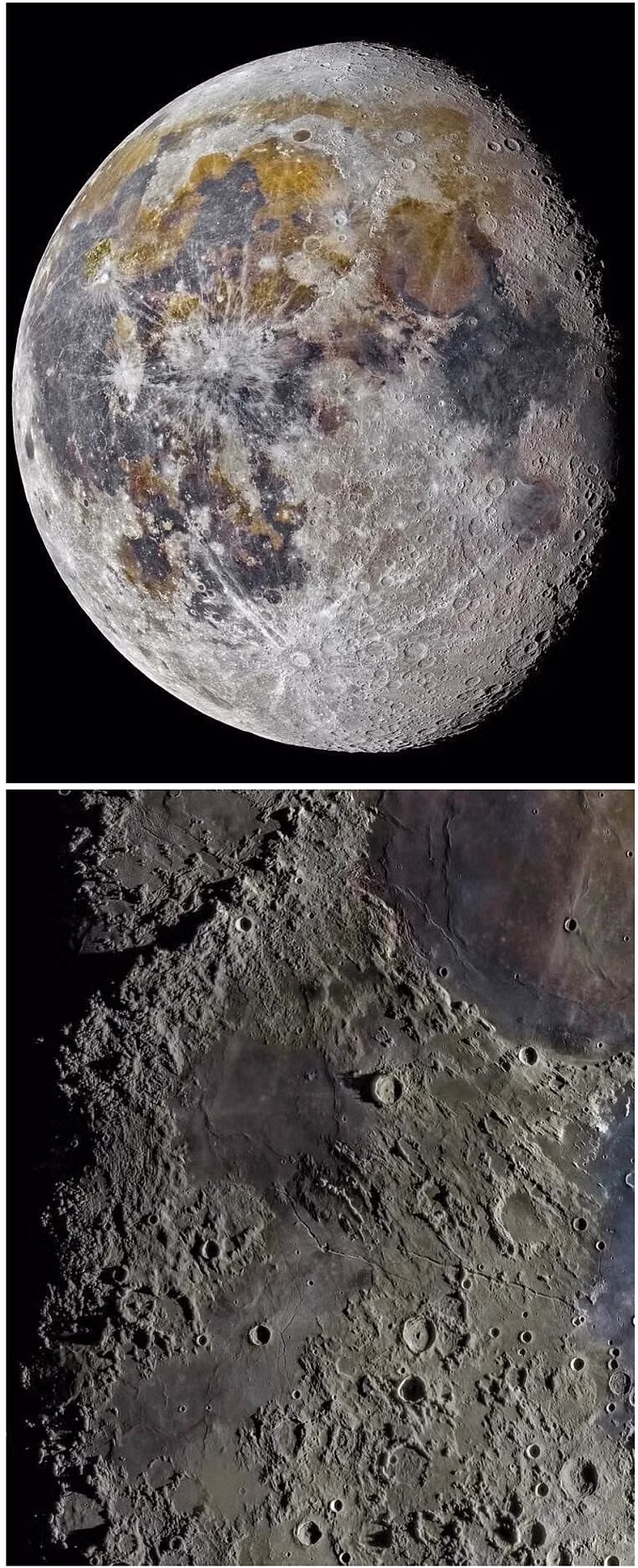 700기가 용량이라는 달 사진ㄷㄷ 2