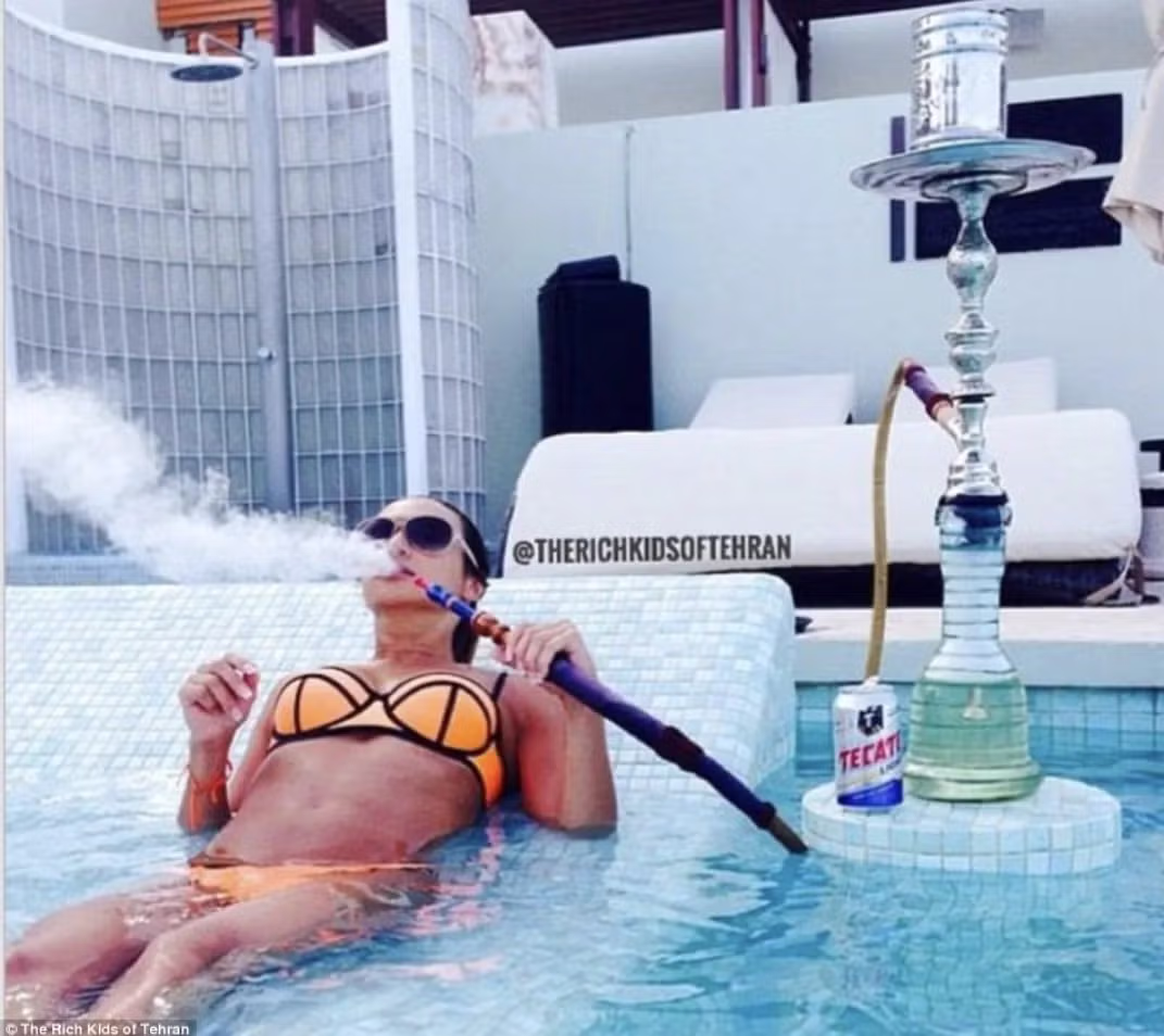 이란서민들은 인간고기방패,혁명수비대 자녀들은 미국 유럽 초호화생활 9