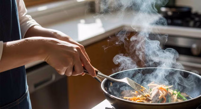 안녕하세요. 프라이팬을 사용하실때 유의사항이 있습니다 6