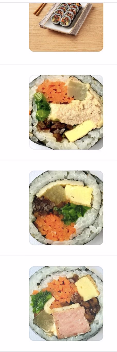 알게 모르게 사라져 가고 있다는 김밥 속 재료.jpg 7