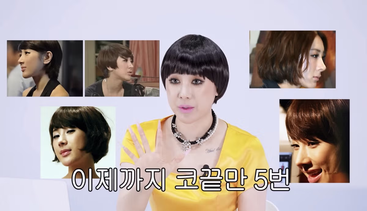 서인영 코(끝)성형 5번 하기 전81 5