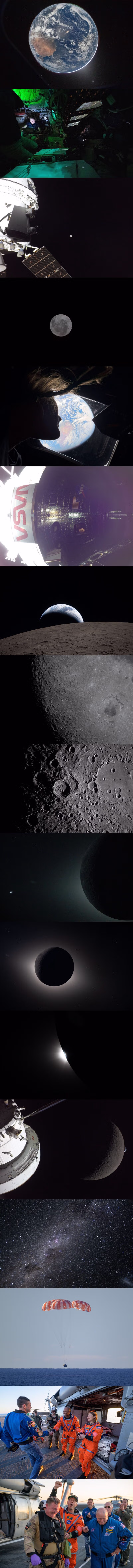 사진으로 보는 아르테미스 2호의 달 탐사 임무 2