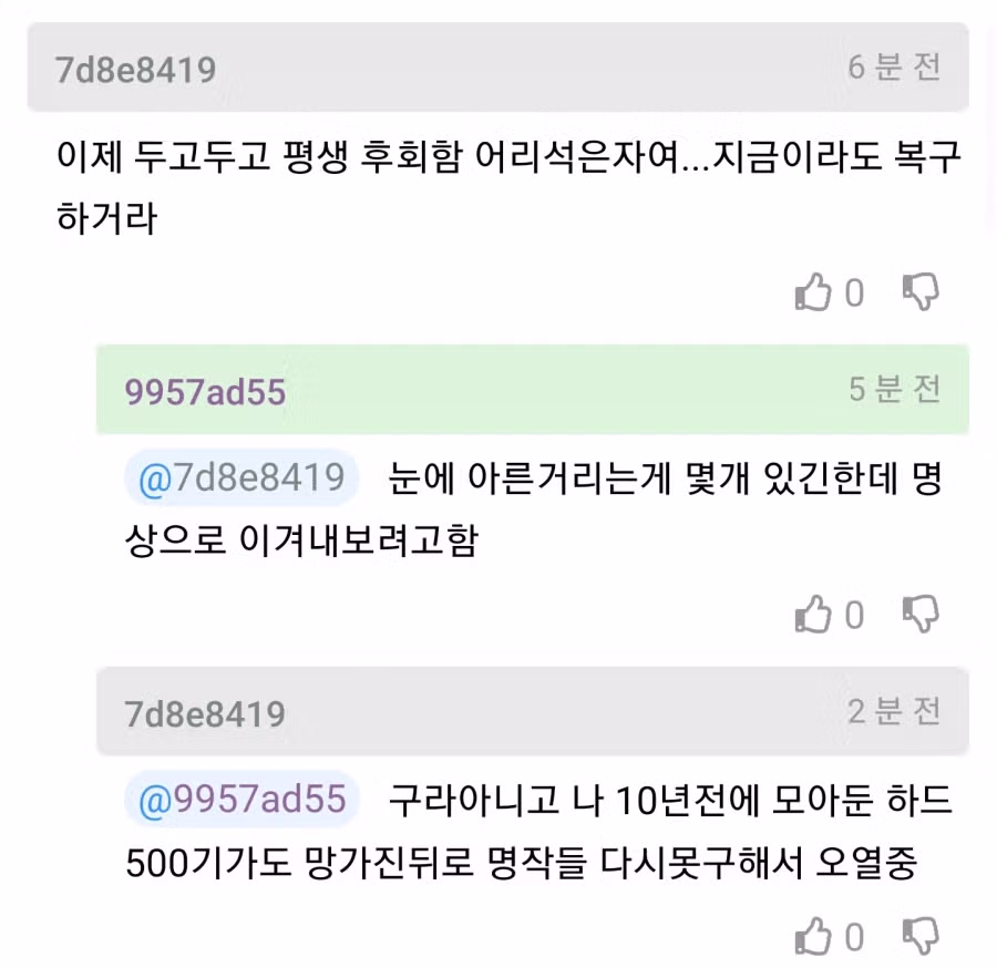 가지고 있던 야동, 야짤 다 지웠다... 4
