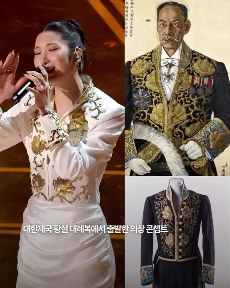 오스카 케데헌 골든 이재 무대 의상의 비밀 ㄷㄷㄷ 2