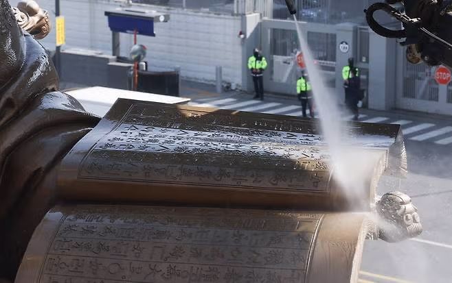 오늘 수양대군 아버지 세수하심 2