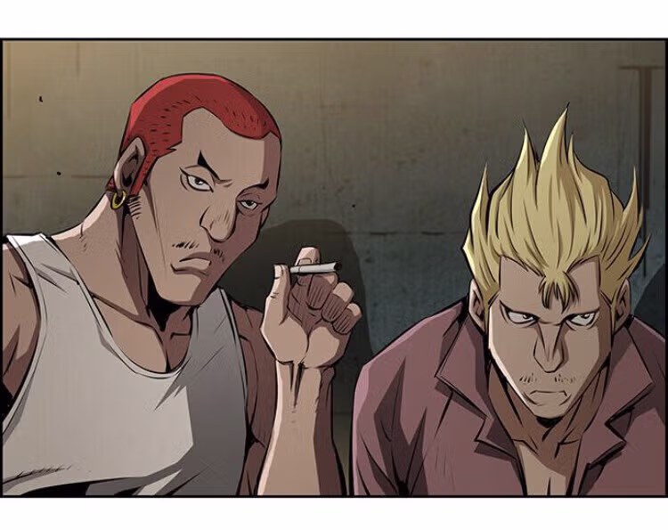 웹툰속 양아치가 사람들 만났을때 행동.jpg 3