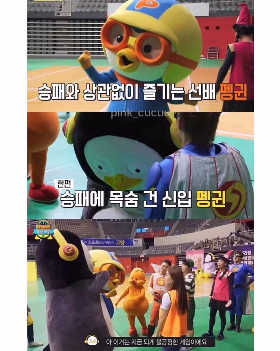 EBS 아이돌 아육대 선배의 갑질... 3