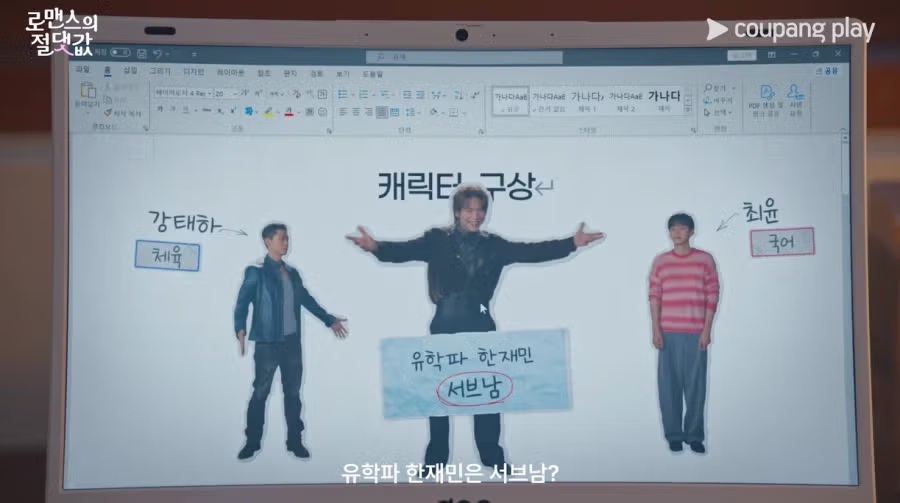 미성년자 여고생이 자기 학교 남선생님들로 음지BL소설 쓰는 신작 드라마 6