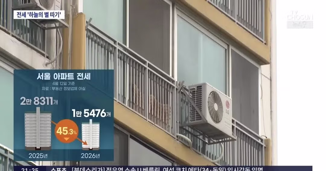 생각보다 심각한 서울 아파트 전세물량 현황 ㄷㄷㄷㄷㄷ 6