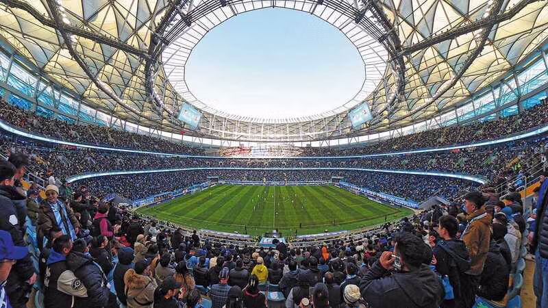 중국 프로축구 흥행 근황 2