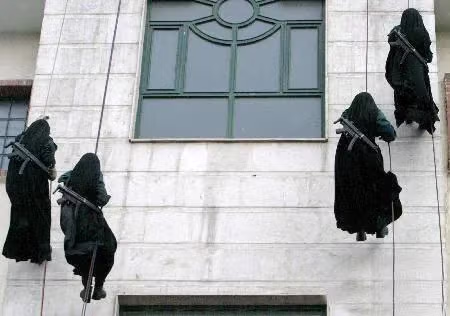 이란 여경 vs 한국 여경 2