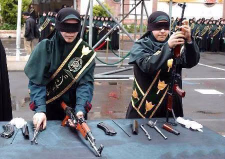 이란 여경 vs 한국 여경 5