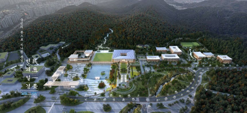 대통령 세종집무실 설계 후보안 공개됐다…국민 투표 실시 3