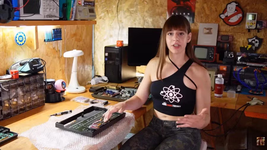 전자제품 수리해주는 공순이누나 근황 4