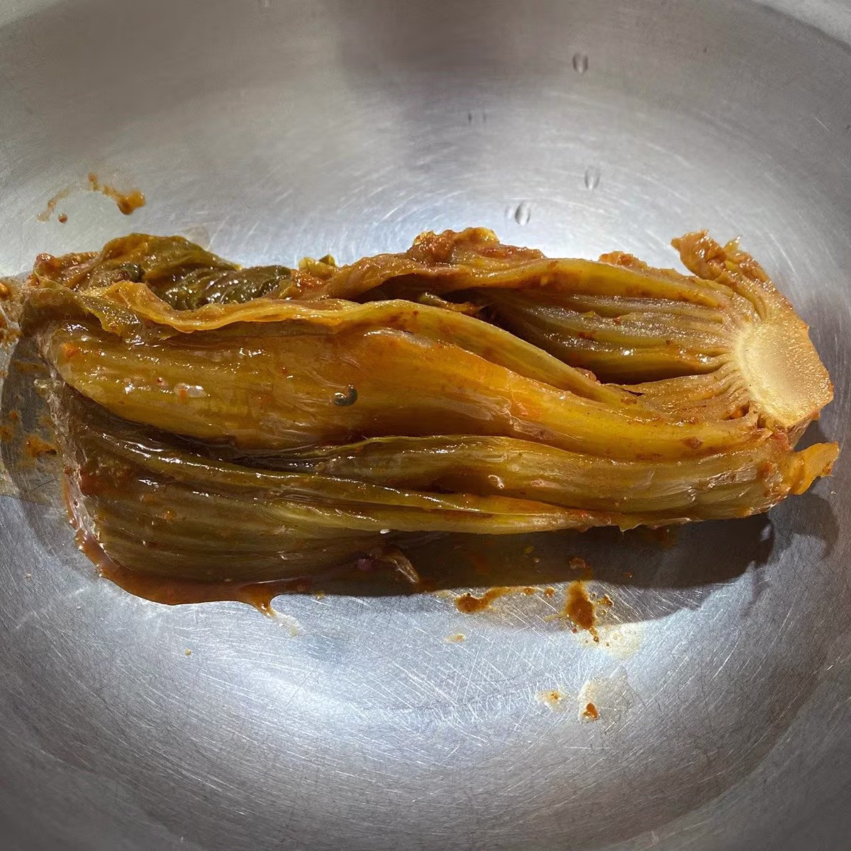 광주의 식당에서 묵은지 김치에 매료된 일본인 3