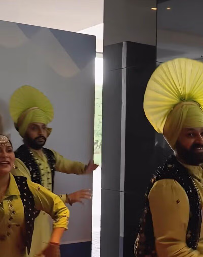 이대통령내외 인도 도착 환영식 7