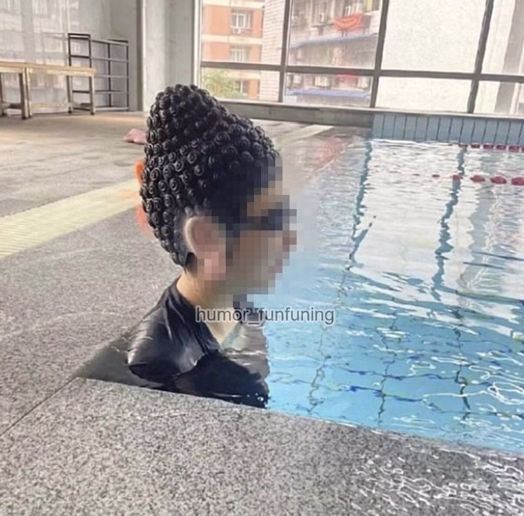 석가모니 수영모 2