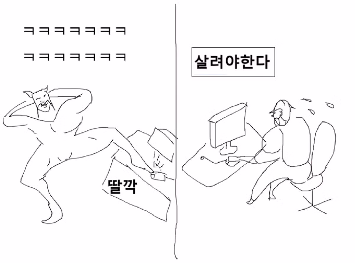 올해 2분기 대한민국 유튜브 잔인한 투샷 - 인벤 인기글 이미지 2 - 밈카세