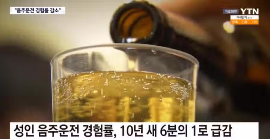 음주운전이 줄고 있는 대한민국 2