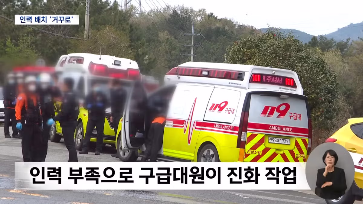 현장 인력은 부족한데..불 안 끄는 소방관은 '정원 초과' - 밈카세