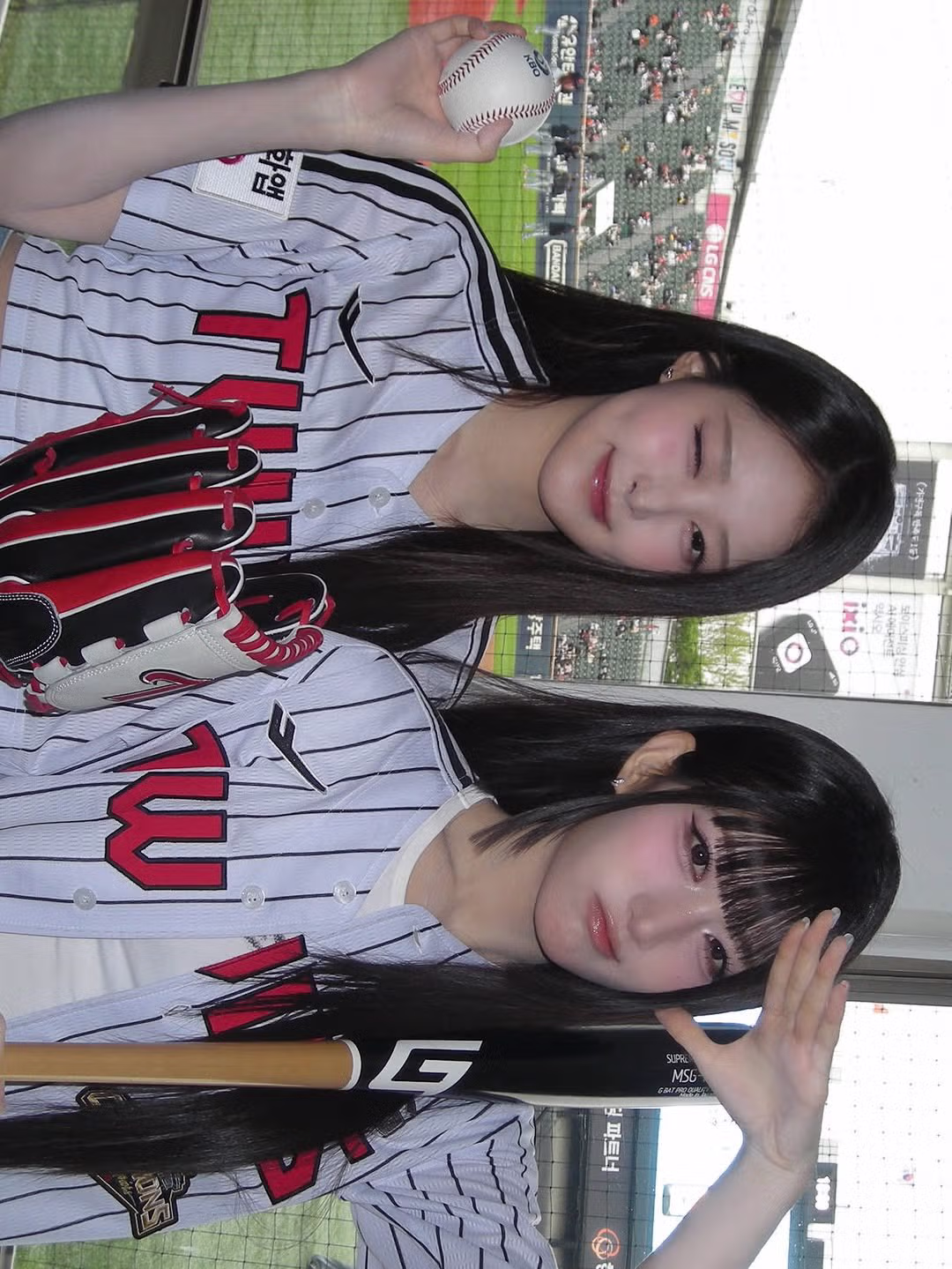 172cm 피지컬로 냅따 패대기 시구하는 여돌 - 밈카세