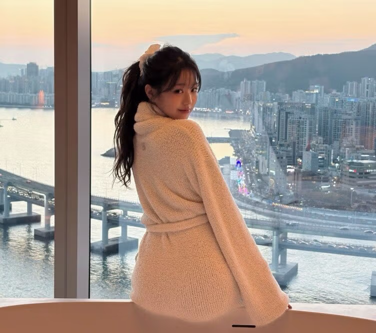 장원영 목욕 셀카 5