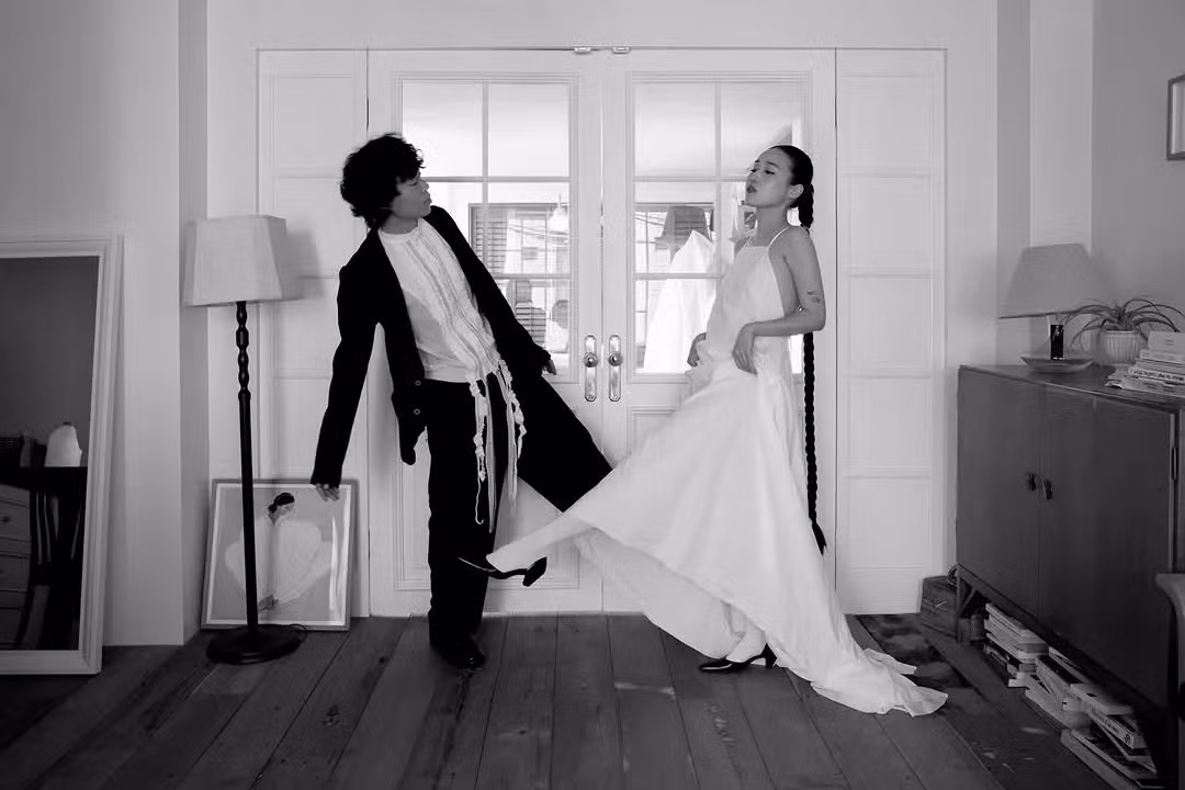 가수 오존 결혼 발표&웨딩 사진 - 밈카세