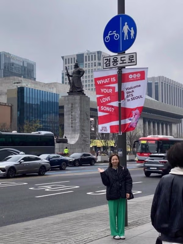 34년 전 한국에서 사진을 찍은 일본 여성 - 밈카세