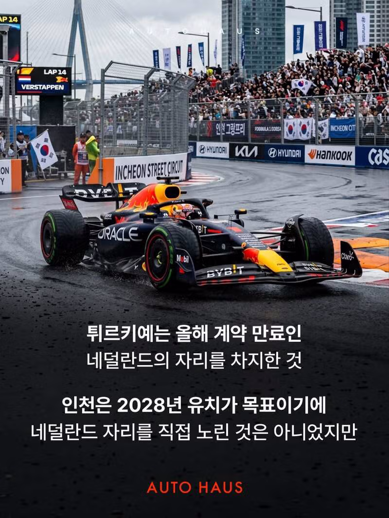 인천 F1 그랑프리 유치도전에 제동거는 튀르키예? - 밈카세