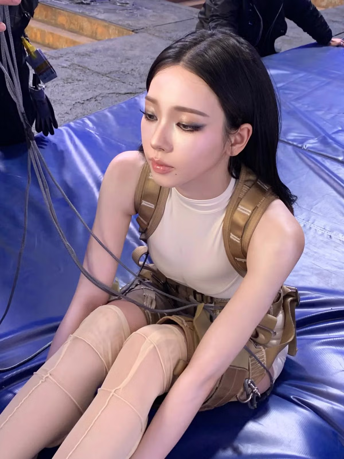 오늘자 카리나 바디수트 ㄷㄷㄷ.jpg - 밈카세