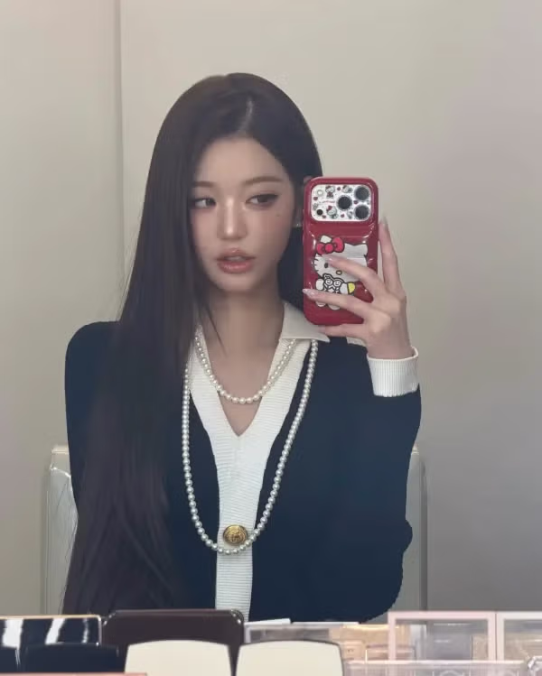 아이브 장원영 공주 인스타 업뎃 - 밈카세