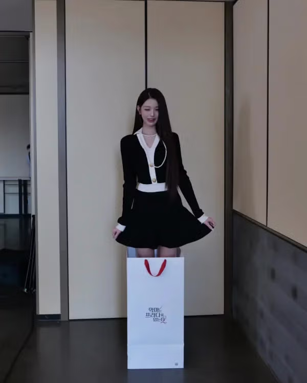 아이브 장원영 공주 인스타 업뎃 - 밈카세