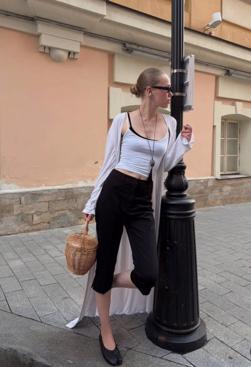 올해 봄/여름 유행이라는 카프리 팬츠.jpg - 밈카세