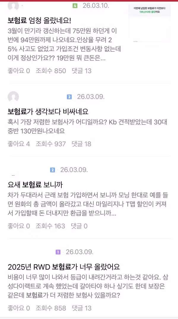 테슬라 보험료가 매년 오르는 이유..jpg - 밈카세