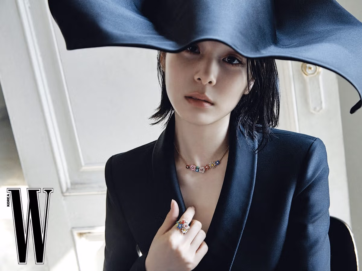 김연아 W Korea 화보 (단발머리!!!) - 밈카세