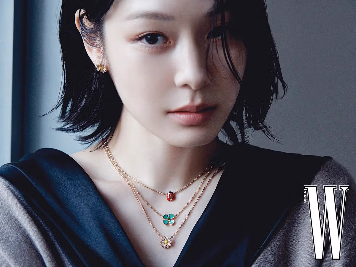 김연아 W Korea 화보 (단발머리!!!) - 밈카세
