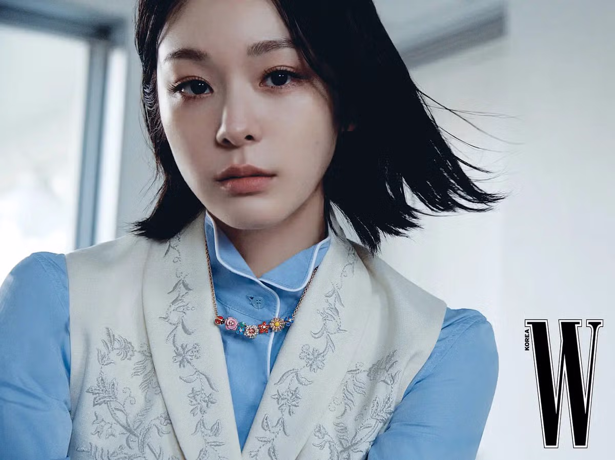 김연아 W Korea 화보 (단발머리!!!) - 밈카세