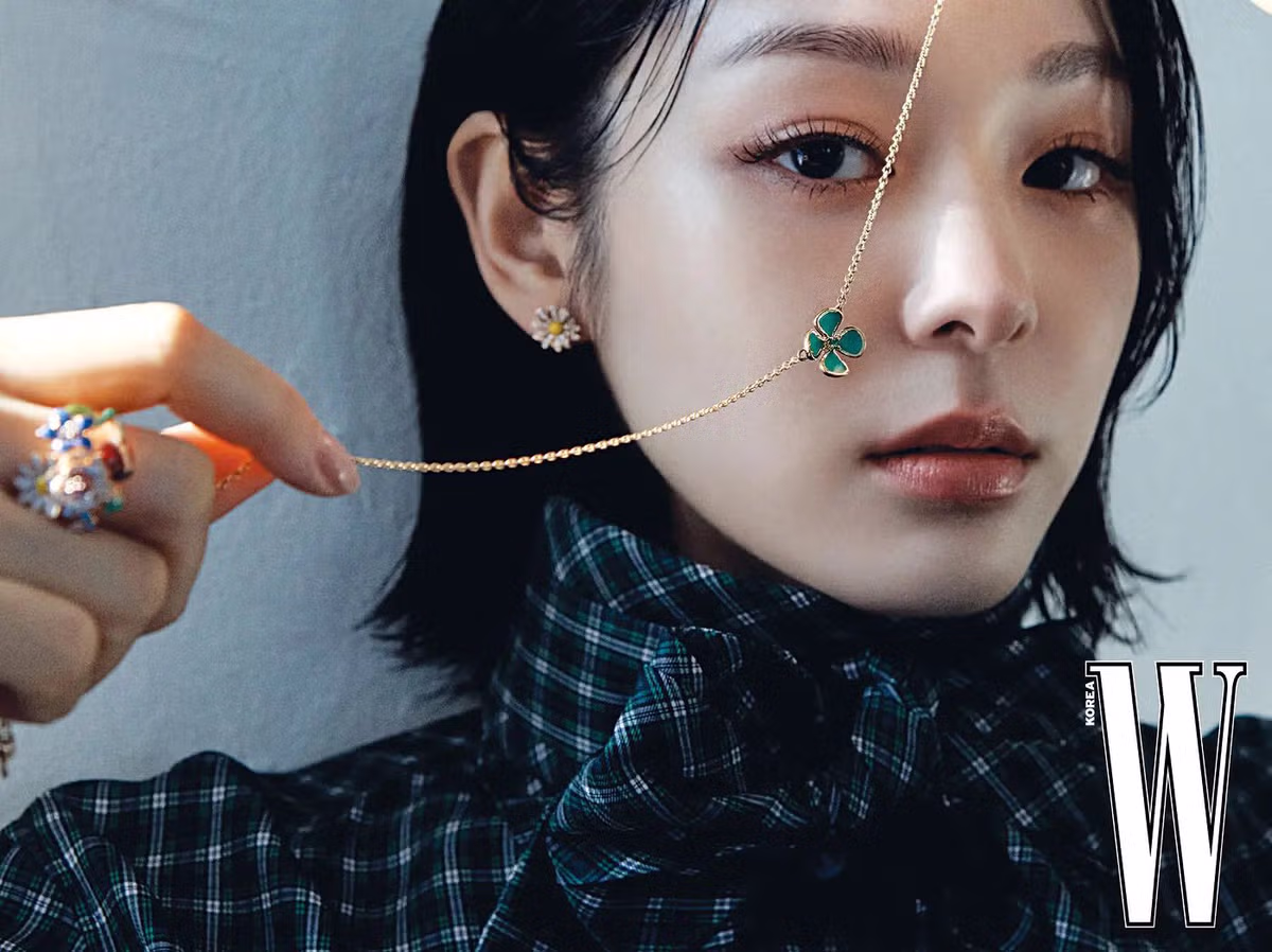 김연아 W Korea 화보 (단발머리!!!) - 밈카세
