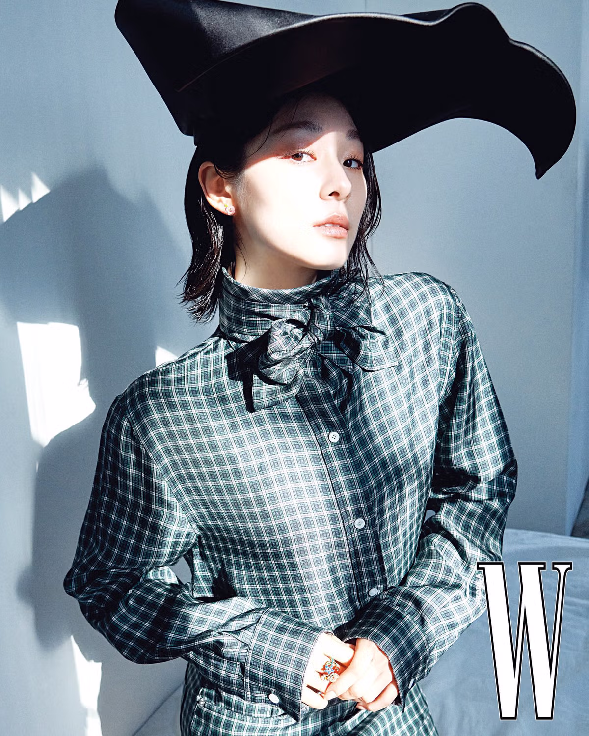 김연아 W Korea 화보 (단발머리!!!) - 밈카세