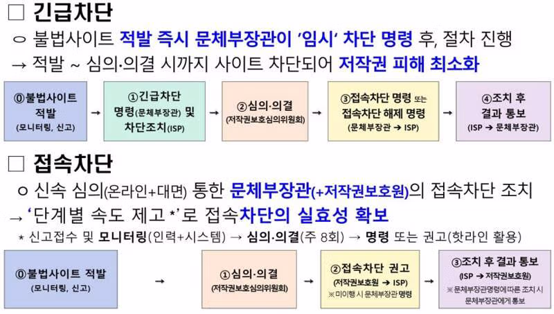 긴급차단·접속차단에 도망친 불법토끼들…최휘영 "끝까지 쫓는다" - 밈카세