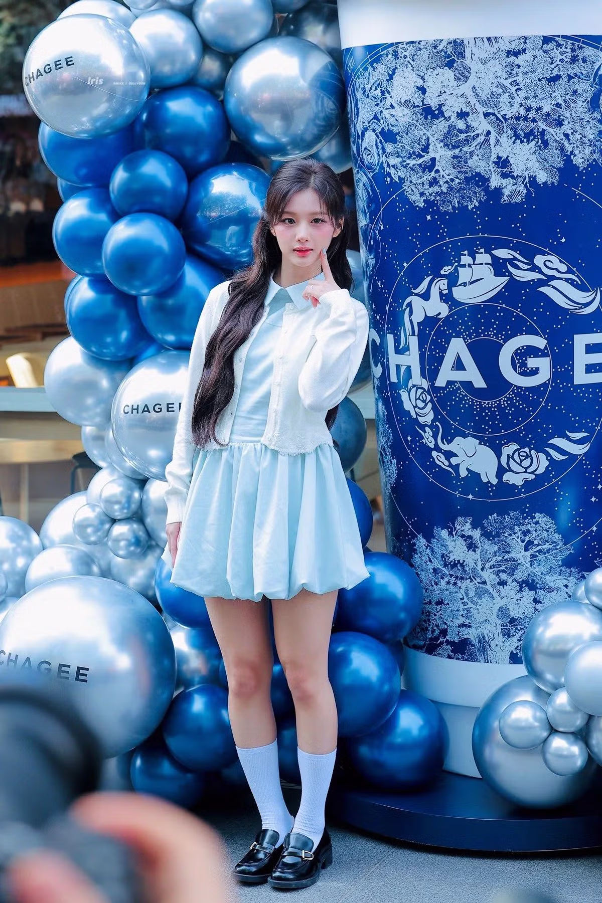 오늘 차지 밀크티 오픈 행사에서 미모 갱신한 엔믹스 설윤.JPG - 밈카세