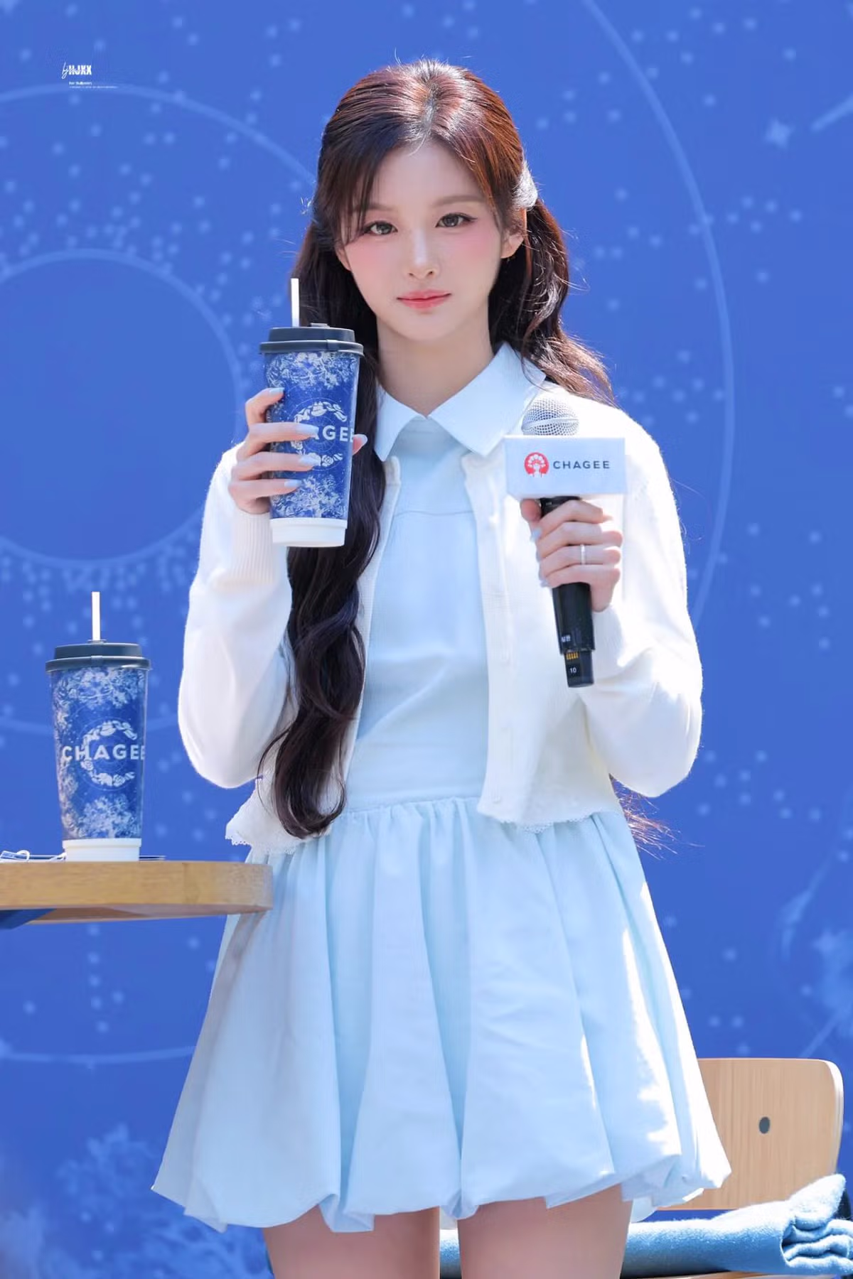 오늘 차지 밀크티 오픈 행사에서 미모 갱신한 엔믹스 설윤.JPG - 밈카세