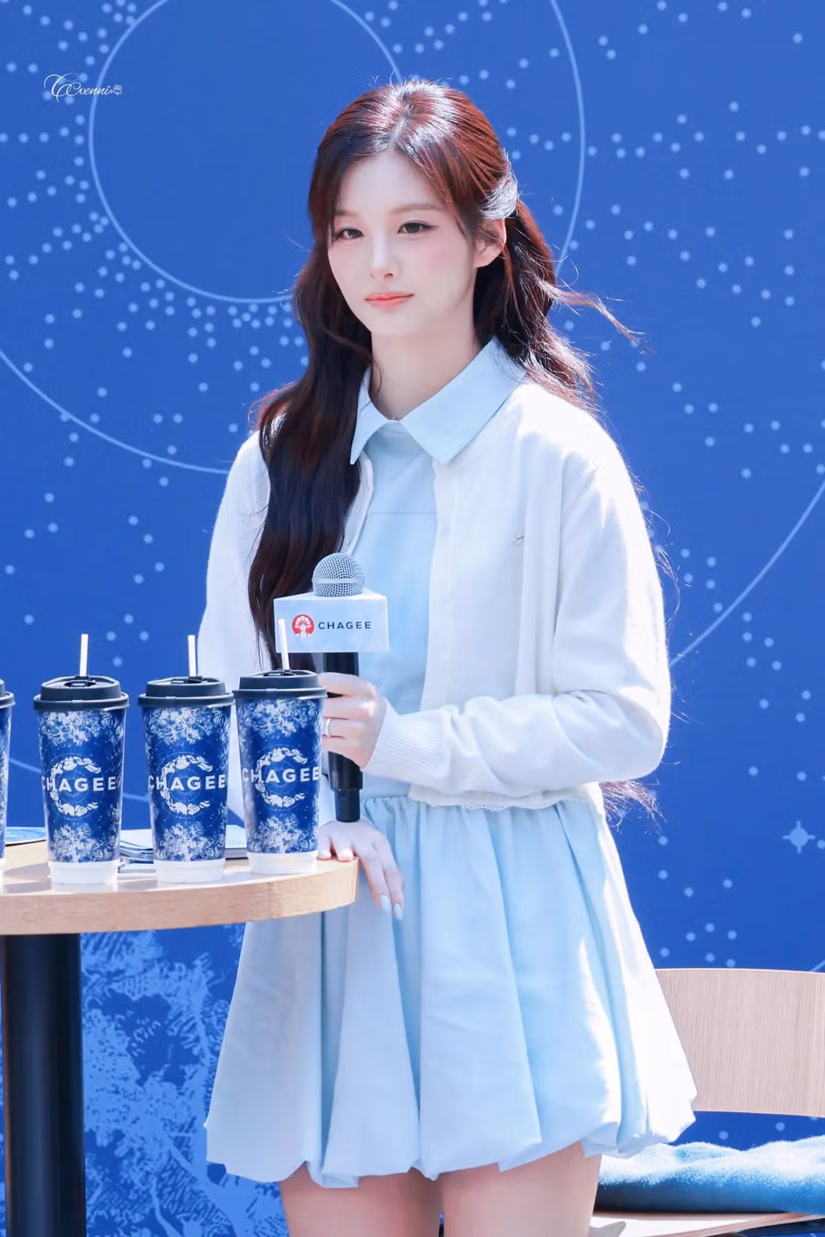 오늘 차지 밀크티 오픈 행사에서 미모 갱신한 엔믹스 설윤.JPG - 밈카세