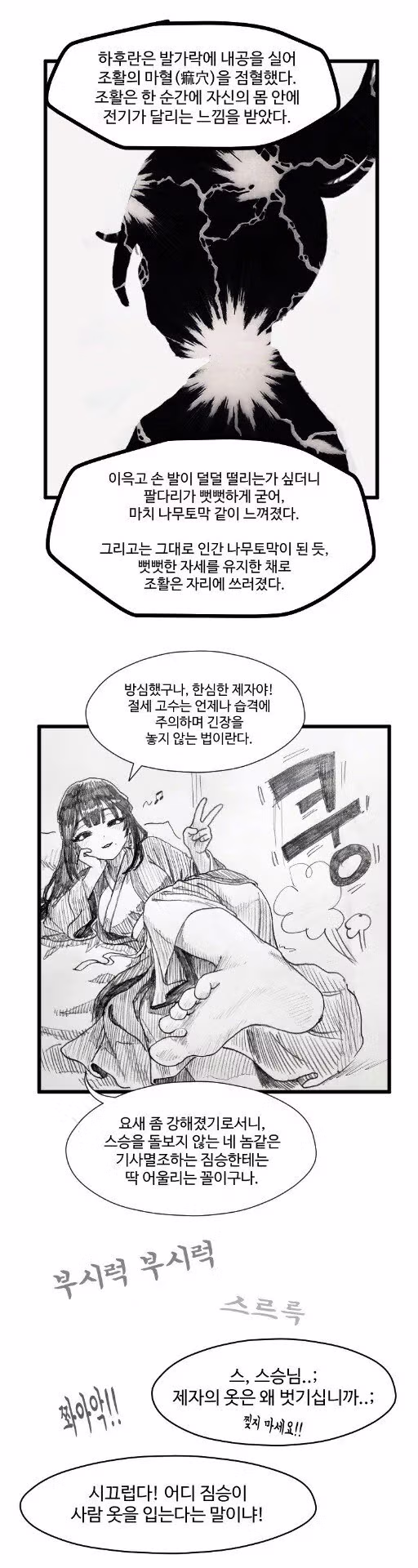 활협전 스승님 만화.Manhwa - 밈카세