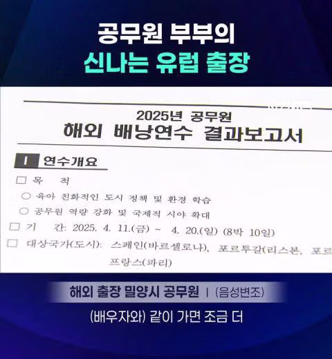 공무원 부부의 신나는 유럽 출장 - 밈카세